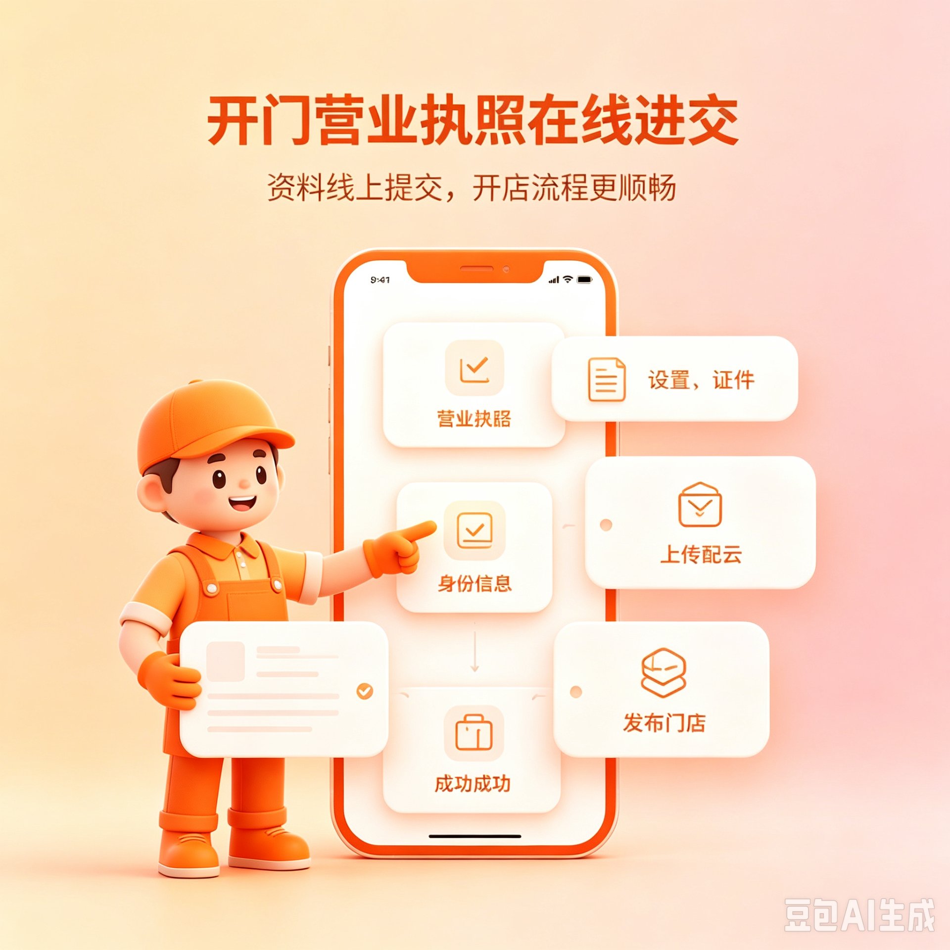 ① 在线进件